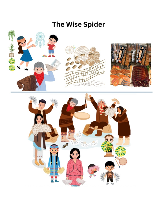 Kniha The Wise Spider Natalia LaMont Akerlund