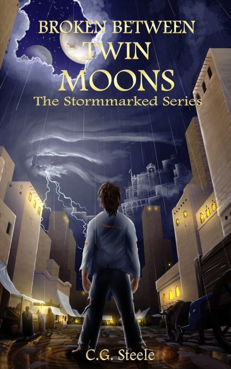 Knjiga Broken Between Twin Moons C.G. Steele