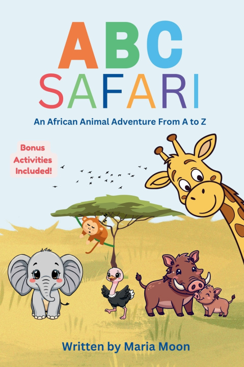 Kniha ABC Safari Maria Moon