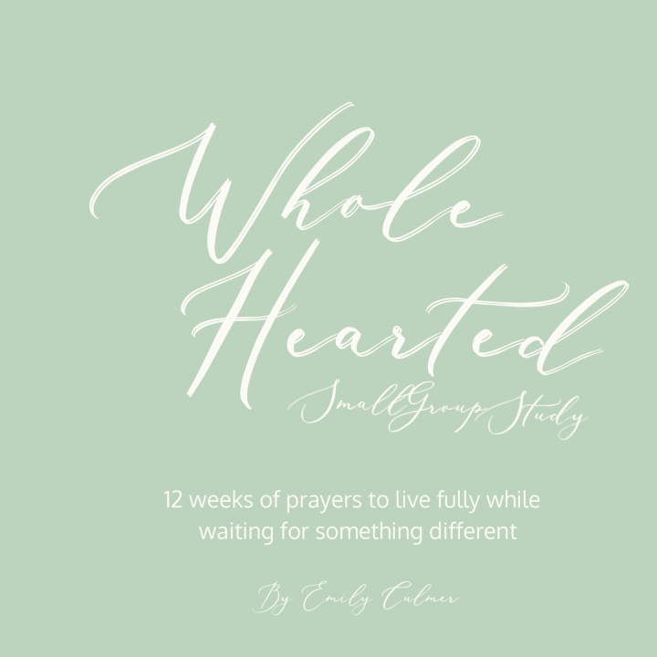 Kniha Whole Hearted Small Group Study Emily Culmer