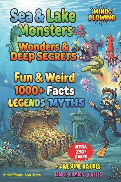 Kniha Sea & Lake Monsters, Wonders & Deep Secrets Mind Blown