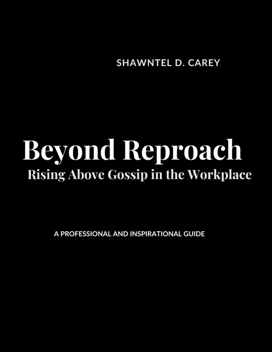 Kniha Beyond Reproach Shawntel D. Carey