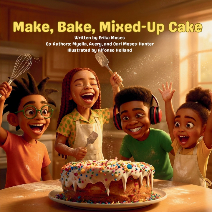 Kniha Make, Bake, Mixed-Up Cake Erika Moses
