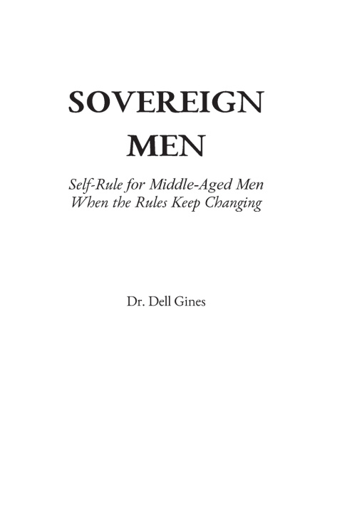 Kniha Sovereign Men Dell Gines