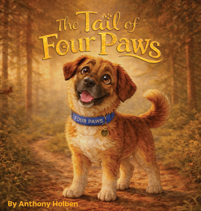 Kniha The Tail of Four Paws Anthony Holben
