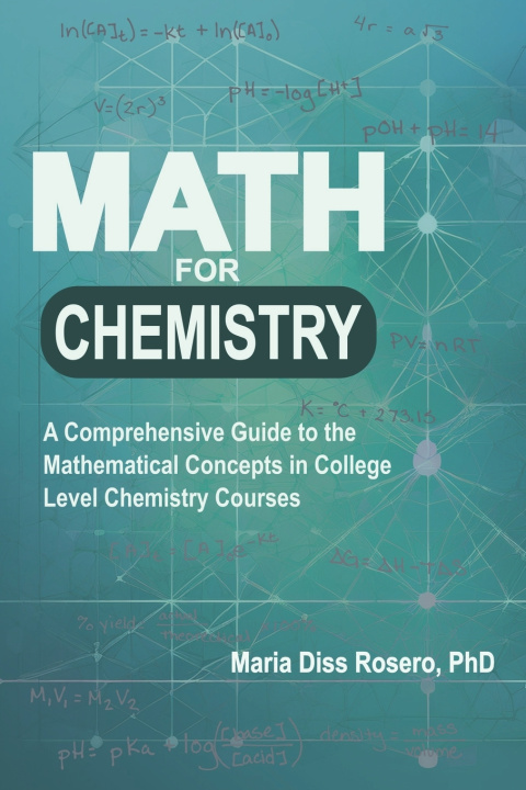 Kniha Math for Chemistry Maria Diss Rosero PhD