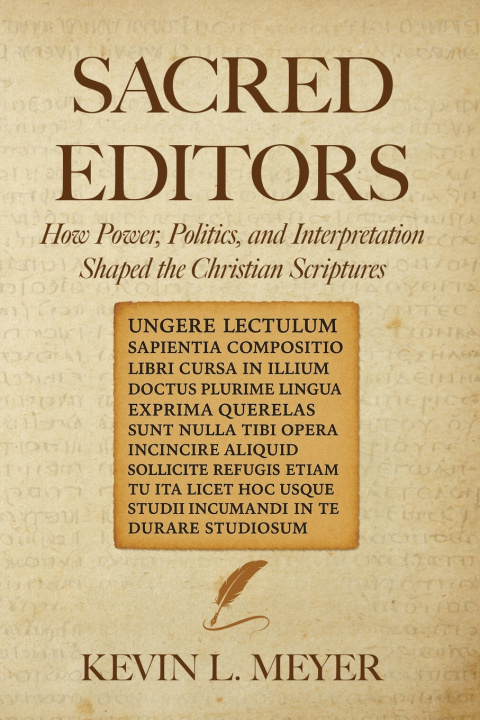 Kniha Sacred Editors Kevin Meyer