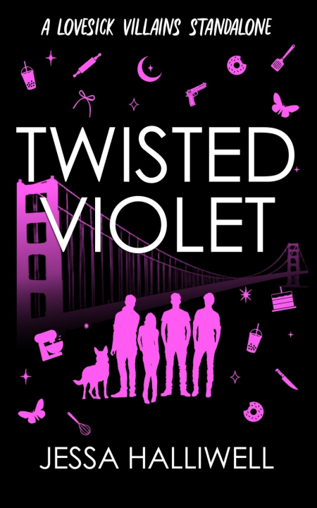 Kniha Twisted Violet Jessa Halliwell