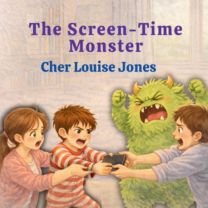 Kniha The Screen-Time Monster Cher Louise Jones