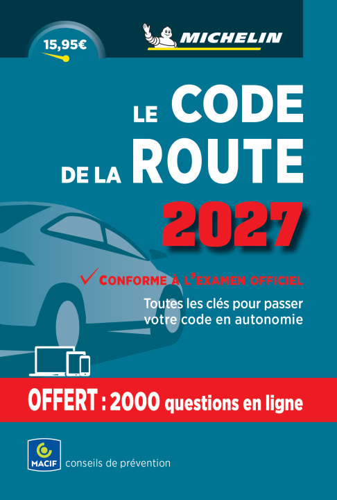 Kniha Code de la route Michelin 2027 