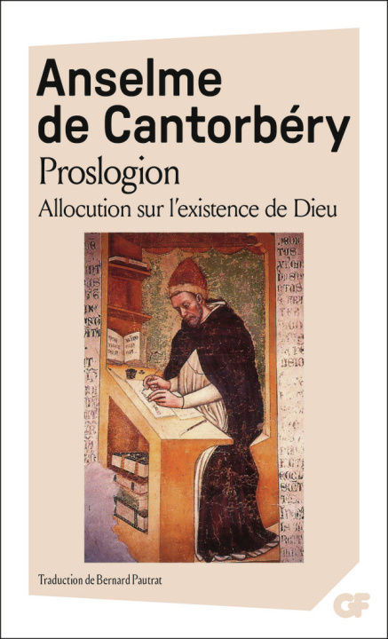 Kniha PROSLOGION ANSELME DE CANTORBERY