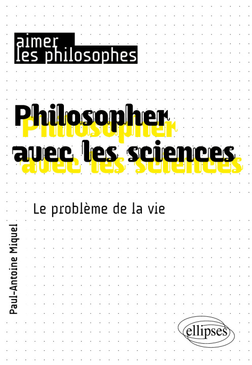 Kniha Philosopher avec les sciences Miquel