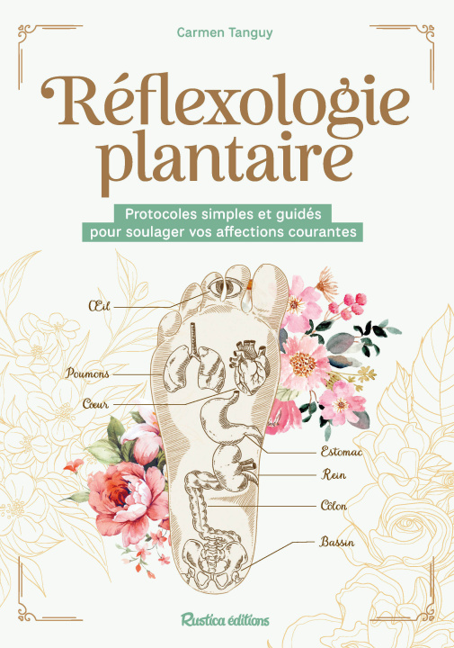 Kniha Réflexologie plantaire Carmen Tanguy