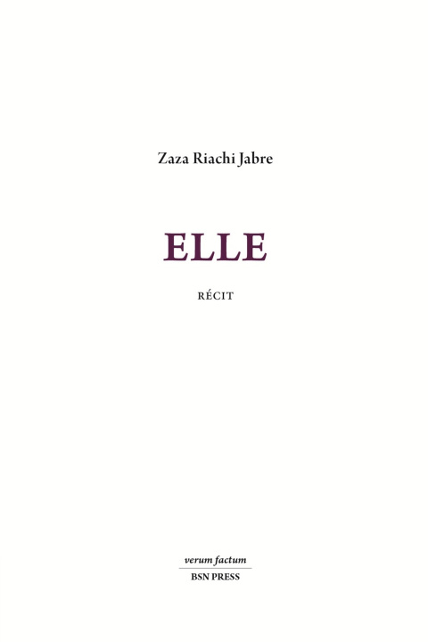 Livro Elle Riachi Jabre