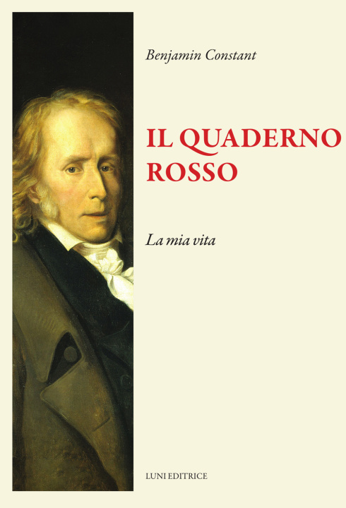 Buch quaderno rosso Benjamin Constant
