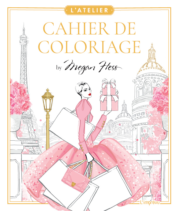 Kniha Cahier de coloriage by Megan Hess 