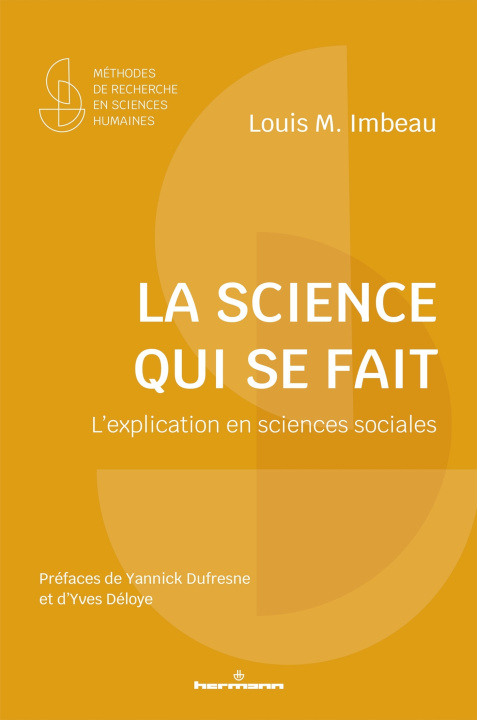 Kniha L'explication en sciences sociales Louis Imbeau