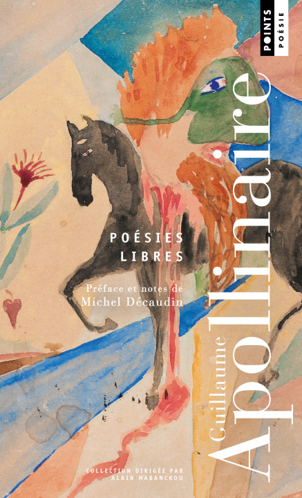 Knjiga Poésies libres Guillaume Apollinaire