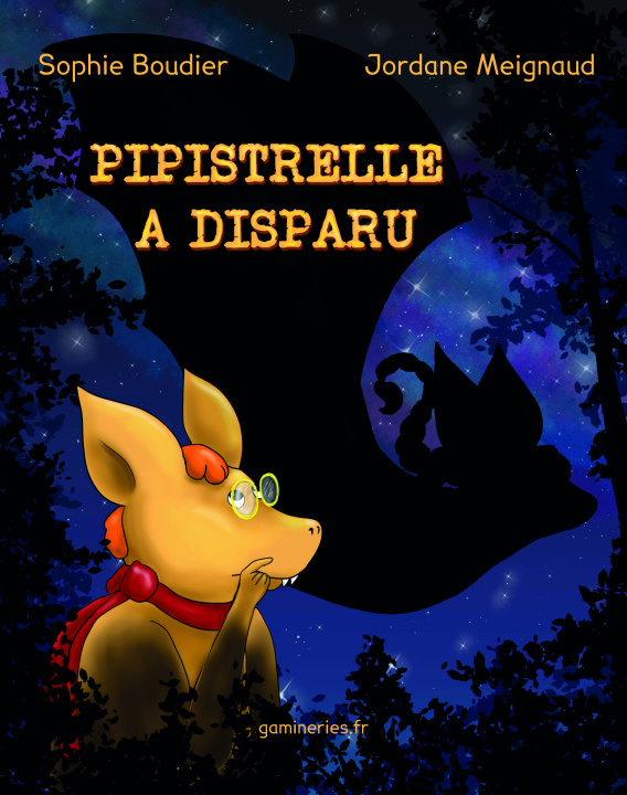 Kniha Pipistrelle a disparu Boudier