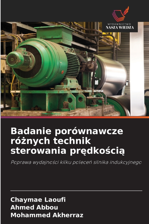 Kniha Badanie porównawcze różnych technik sterowania prędkością Chaymae Laoufi