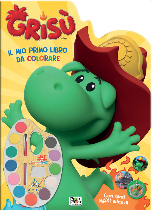 Kniha mio primo libro da colorare. Grisù Lisa Capiotto