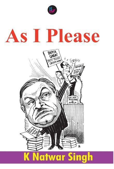 Kniha As I Please K Natwar Singh