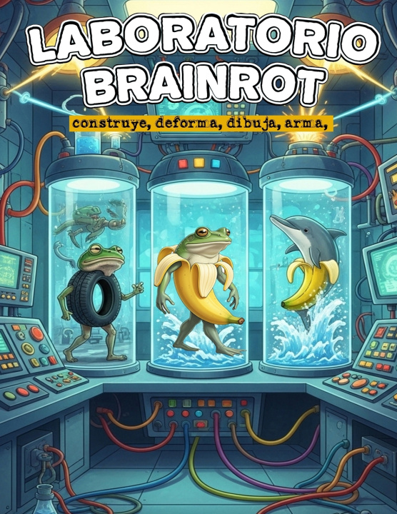 Kniha Laboratorio Brainrot francisco celleri