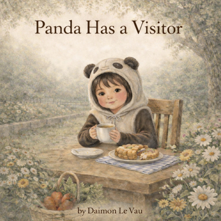 Kniha Panda has a Visitor Daimon Levau