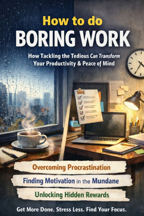 Kniha How To Do Boring Work Sam S