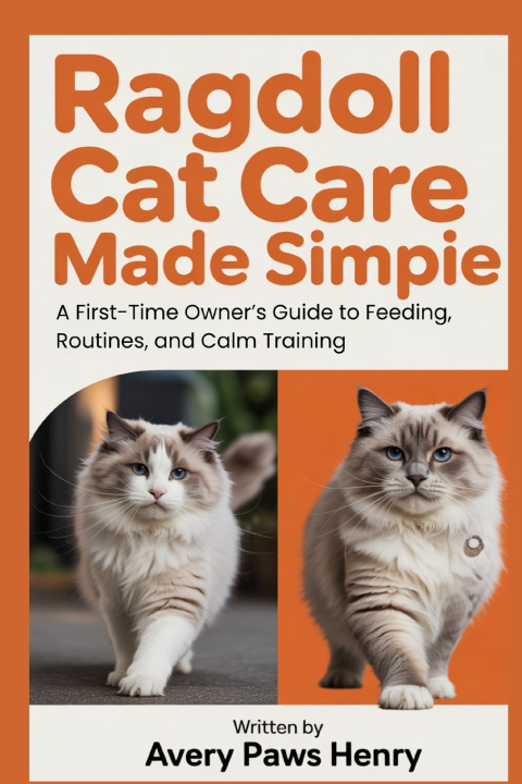 Kniha Ragdoll Cat Care Made Simple Avery Paws Henry