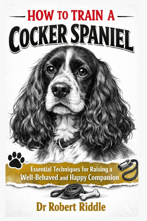 Kniha HOW TO TRAIN A COCKER SPANIEL Dr Robert Riddle