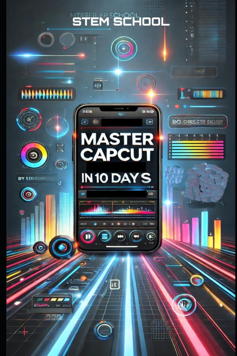 Kniha Master CapCut in 10 Days STEM SCHOOL