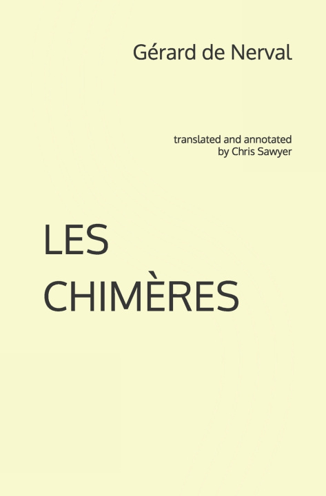 Kniha LES CHIMÈRES Gérard de Nerval