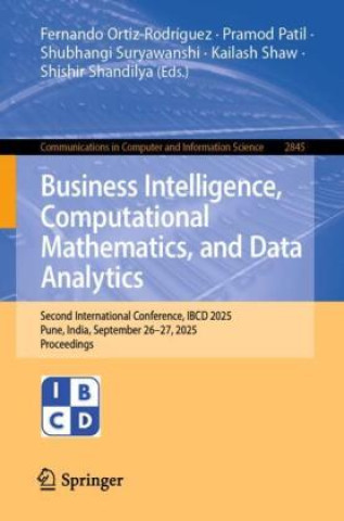 Kniha Business Intelligence, Computational Mathematics, and Data Analytics Fernando Ortiz-Rodríguez