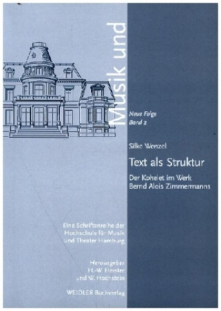 Kniha Text als Struktur Silke Wenzel