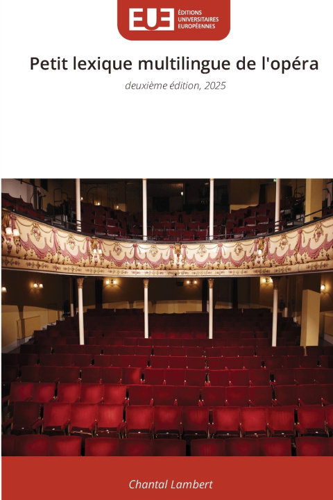 Kniha Petit lexique multilingue de l'opéra Chantal Lambert
