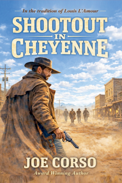Kniha Shootout in Cheyenne Joe Corso