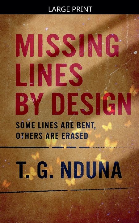 Kniha Missing Lines by Design T. G. Nduna