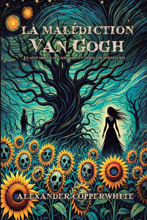 Kniha La malédiction Van Gogh Alexander Copperwhite