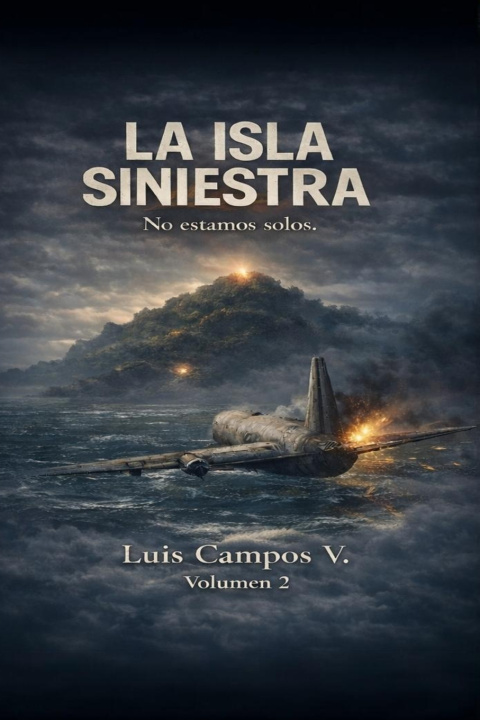 Kniha La Isla Siniestra Luis Campos vargas