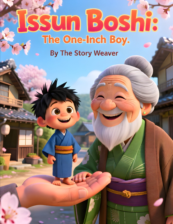 Kniha Issun Boshi Masanori Yuguchi