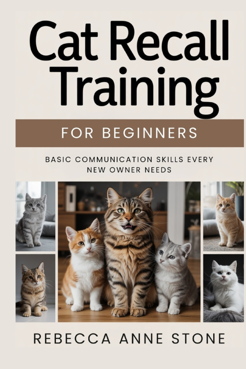Kniha Cat Recall Training for Beginners Rebecca Anne Stone