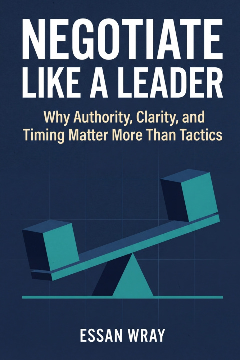 Kniha Negotiate Like A Leader Essan Wray