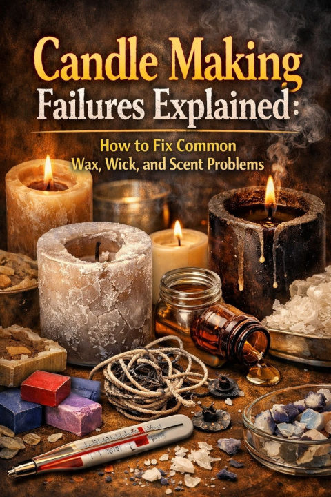Kniha Candle Making Failures Explained A. Rhea