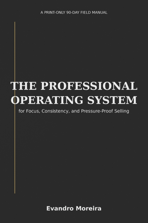 Kniha THE PROFESSIONAL OPERATING SYSTEM Evandro Moreira