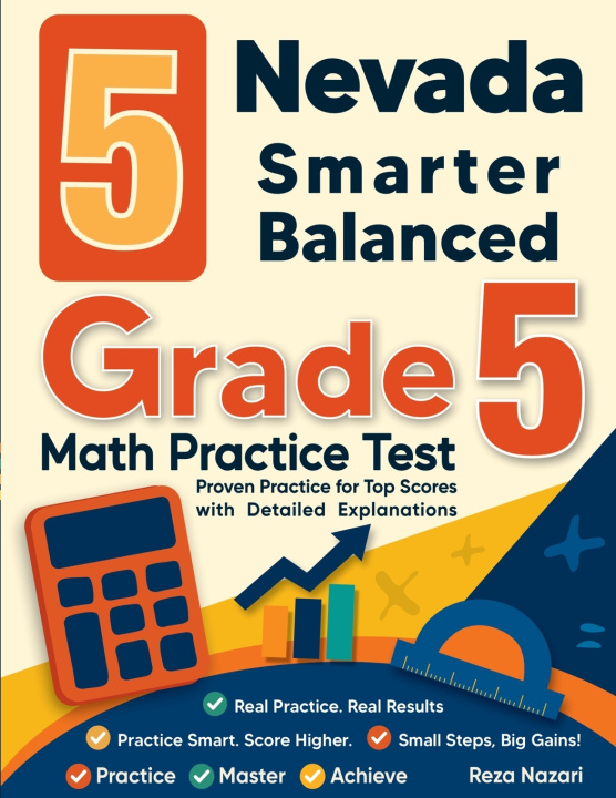 Kniha 5 Nevada Smarter Balanced Grade 5 Math Practice Tests Nazari