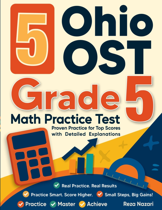 Kniha 5 Ohio OST Grade 5 Math Practice Tests Nazari