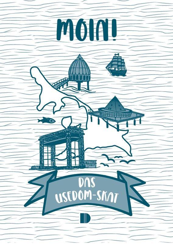 Gioco/giocattolo Das Usedom-Skat Danny Pfante