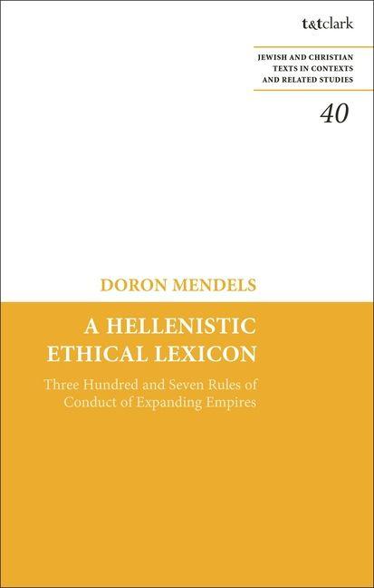 Kniha A Hellenistic Ethical Lexicon James H Charlesworth