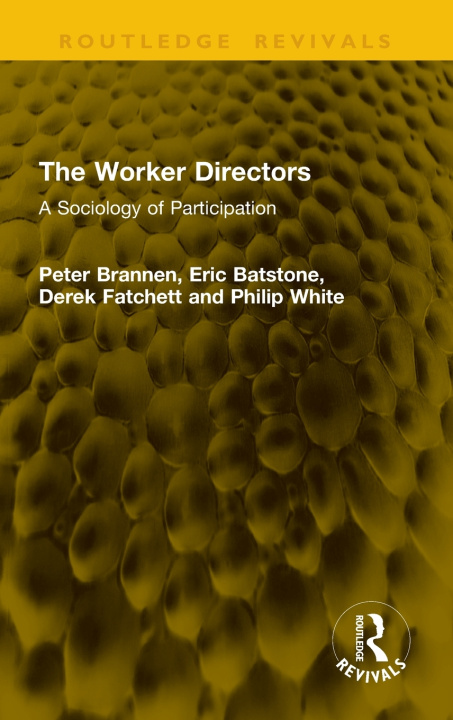 Kniha Worker Directors Peter Brannen